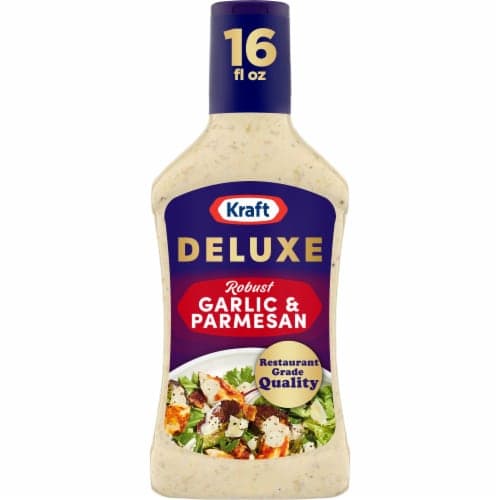 Kraft, Deluxe - Dressing, Garlic & Parmesan, Robust