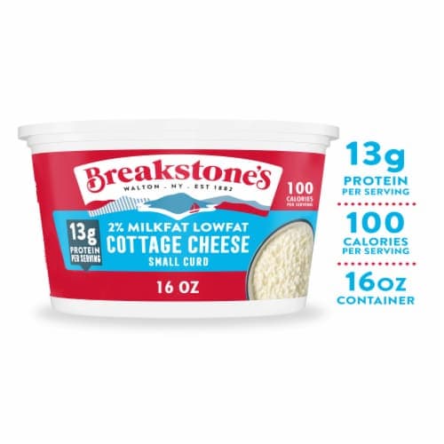 Breakstones Cottage Cheese Small Curd 2% Milkfat Lowfat