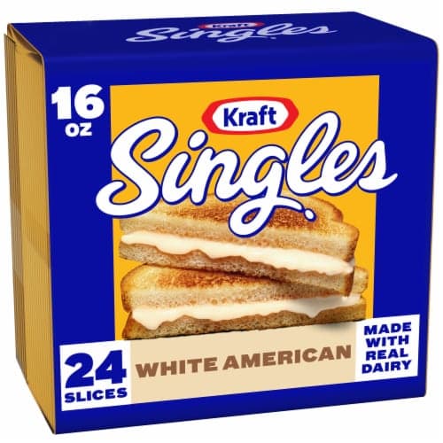Kraft Singles White American Slices