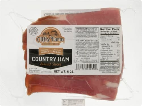 Clifty Farm Country Ham Biscuit