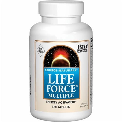 Source Naturals Life Force Multiple - No Iron 180 Tabs