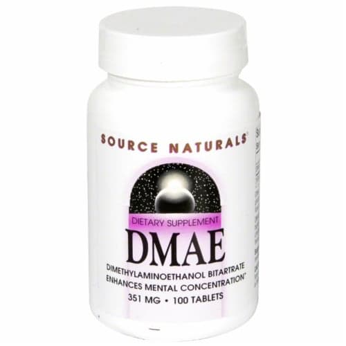 Source Naturals Dmae Mental Concentration Supplement