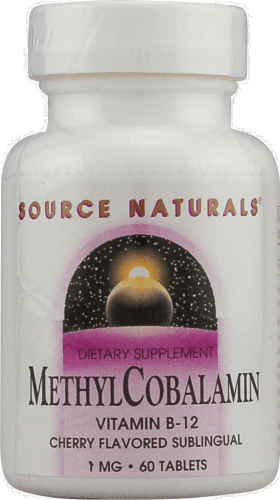 Source Naturals Methylcobalamin Cherry Flavored Vitamin B