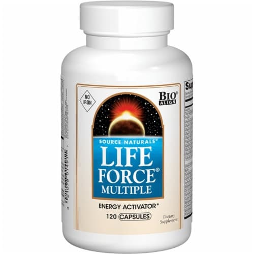 Source Naturals Life Force Multiple - No Iron 120 Caps