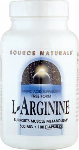 Source Naturals Free Form L-Arginine Capsules