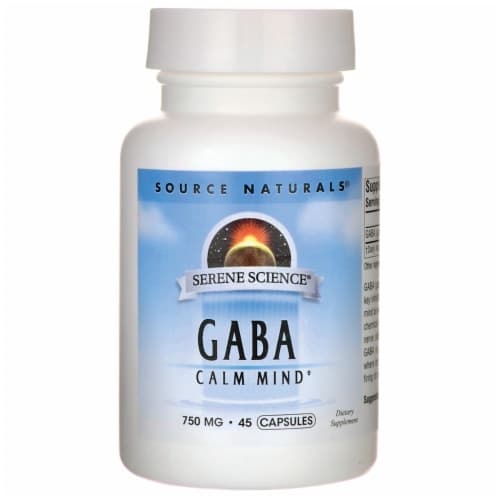 Source Naturals Serene Science Gaba Calm Mind 45 Caps