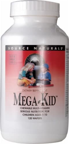Source Naturals Mega-Kid Multi Vitamin Natural Berry Chewable