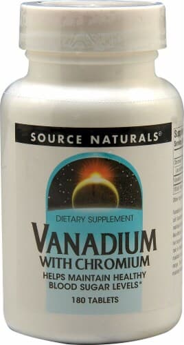 Source Naturals Vanadium With Chromium