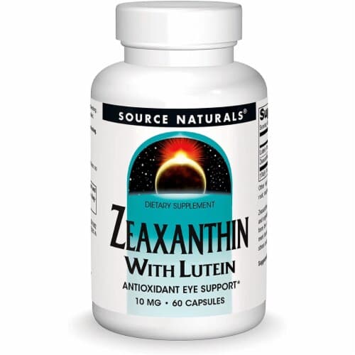 Source Naturals Zeaxanthin With Lutein 60 Caps