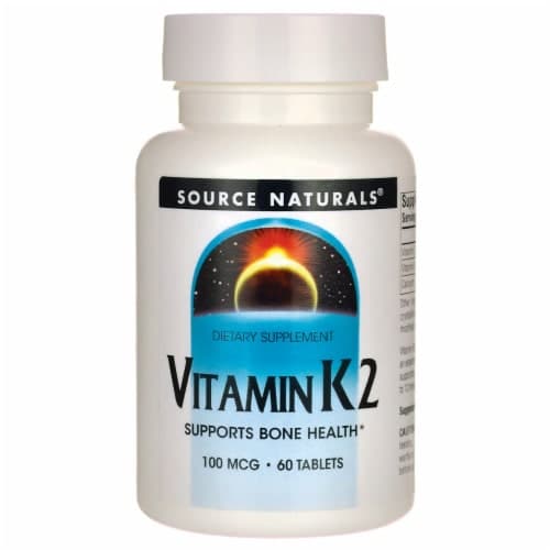 Source Naturals Vitamin K2 100 Mcg 60 Tabs