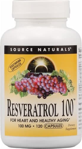 Source Naturals Resveratrol 100 Capsules