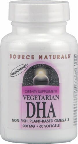 Source Naturals Vegetarian Dha With Neuromins