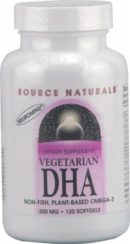 Source Naturals Vegetarian Dha With Neuromins Softgels