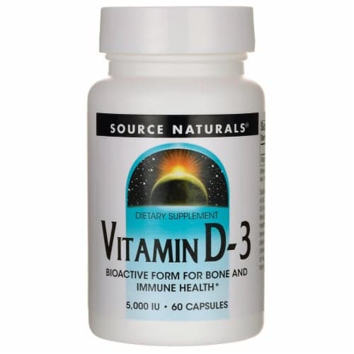 Source Naturals Vitamin D-3 5,000 Iu 60 Caps