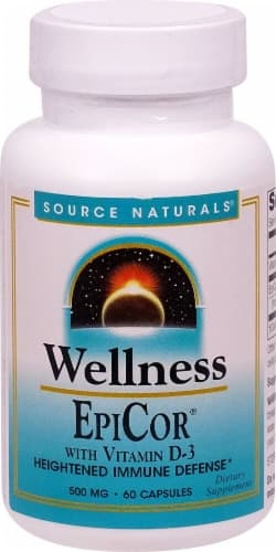 Source Naturals Wellness Epicor With Vitamin D-3 Capsules