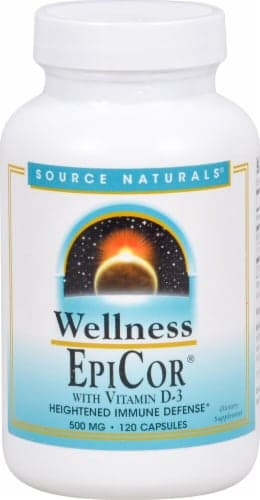 Source Naturals Wellness Epicor Wtih Vitamin D-3 Capsules