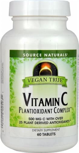 Source Naturals Vegan True Vitamin C Plantioxidant Complextablets