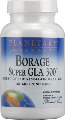 Planetary Herbals Borage Super Gla 300 Softgels