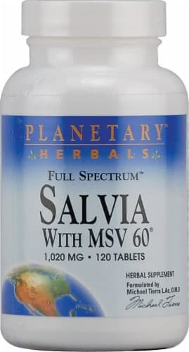 Planetary Herbals Full Spectrum Salvia With Msv