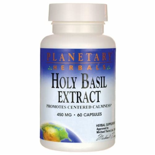 Planetary Herbals Holy Basil Extract 60 Caps