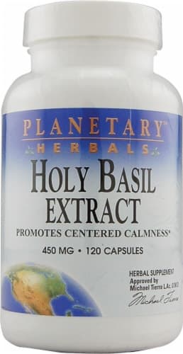 Planetary Herbals Holy Basil Extract Capsules
