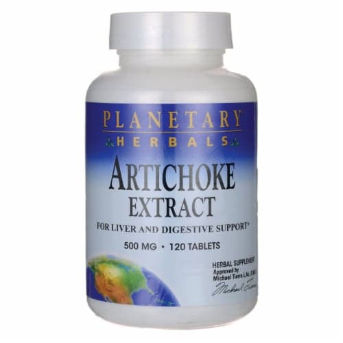 Planetary Herbals Artichoke Extract 120 Tabs