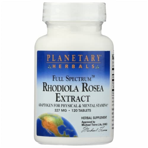 Planetary Herbals Full Spectrum Rhodiola Rosea Extract 120 Tabs