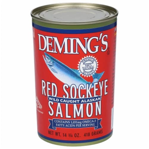 Demings Wild Alaska Salmon Red Sockeye