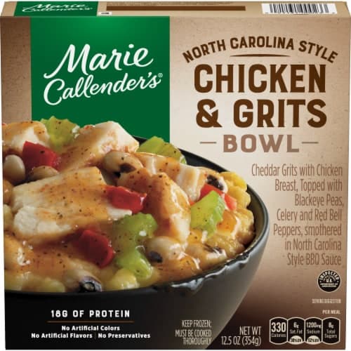 Marie Callender'S  Meal, North Carolina Style Chicken & Grits Bowl