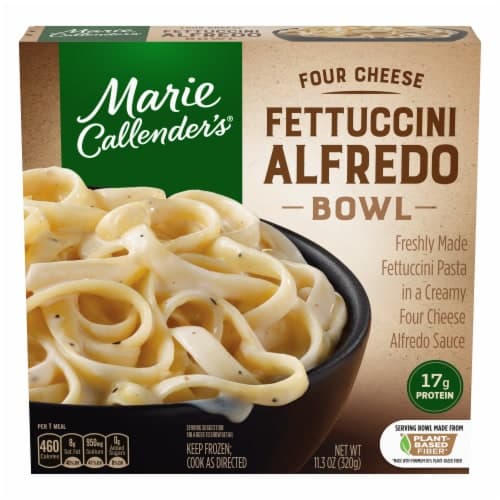 Marie Callender'S Four Cheese Fettuccini Alfredo Bowl  Pasta Meal