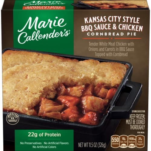 Marie Callender'S Kansas City Style Bbq Sauce & Chicken Cornbread Pie