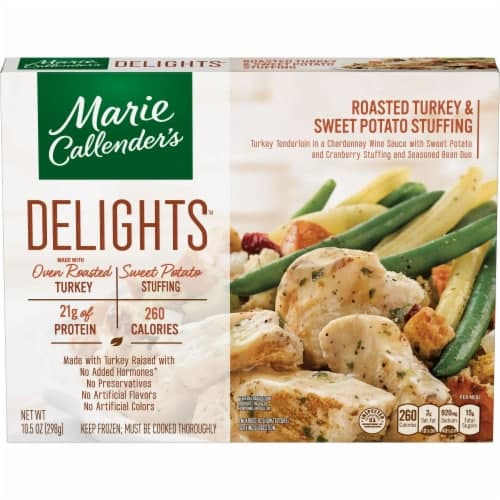 Marie Callender'S Delights  Dinner, Turkey & Sweet Potato Stuffing