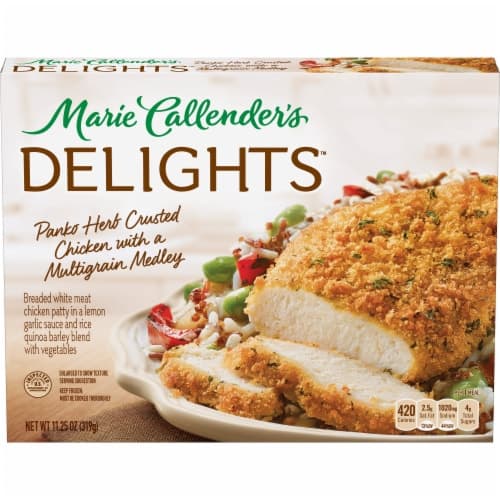 Marie Callender'S Delights Panko Herb Crusted Chicken With A Multigrain Medley