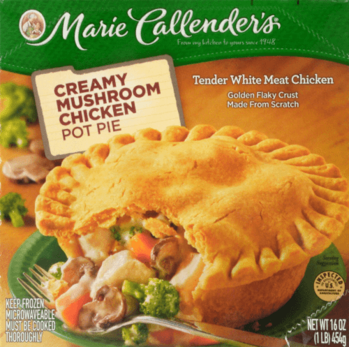 Marie Callenders Pot Pie, Creamy Mushroom Chicken