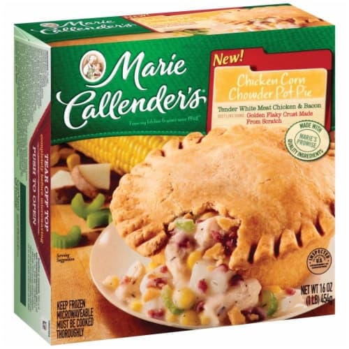 Marie Callenders Pot Pie, Chicken Corn Chowder