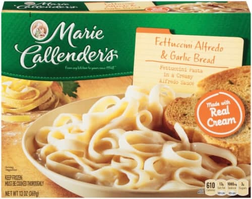 Marie Callender'S Fettuccine Alfredo & Garlic Bread