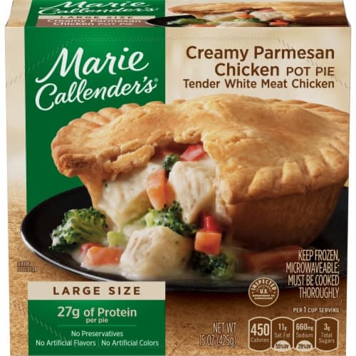 Marie Callender'S Creamy Parmesan Chicken Pot Pie  Meal