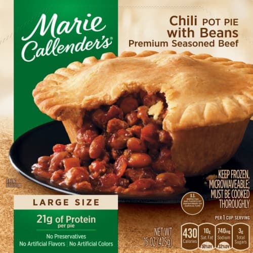 Marie Callender'S Pot Pie, Chili, Large Size