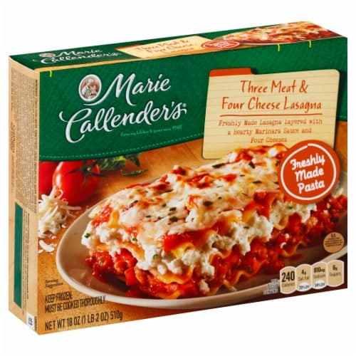 Marie Callender'S  Dinner, Three Meat & Four Cheese Lasagna