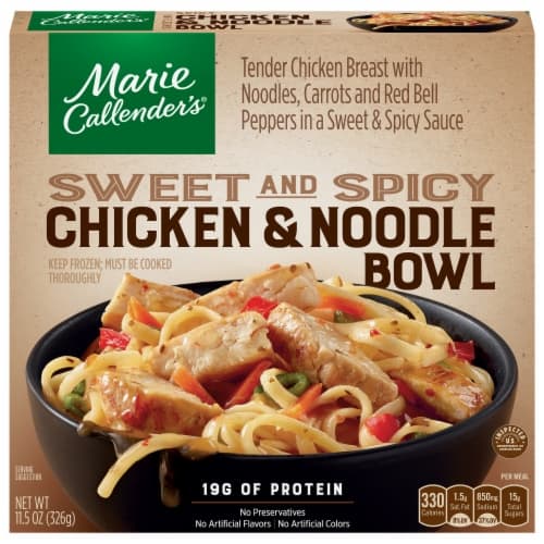 Marie Callender'S  Meal, Sweet And Spicy Chicken & Noodle Bowl