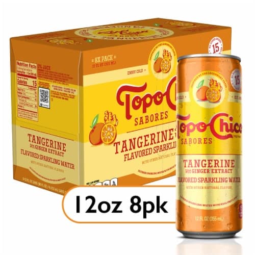 Topo Chico Sabrores Tangerine 8