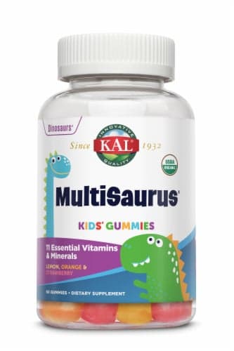 Kal Multisaurus Assorted Fruit Flavored Kids' Gummies