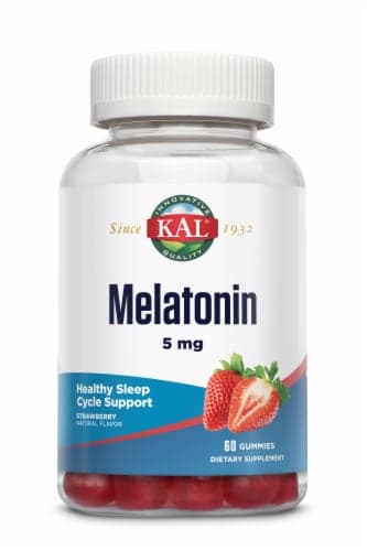 Kal Strawberry Melatonin Gummies