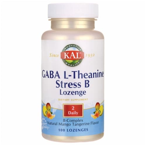 Kal Gaba L-Theanine Stress B - Mango Tangerine 100 Loz