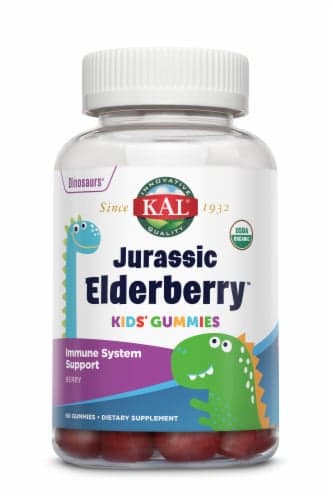 Kal Jurassic Elderberry Kids' Gummies