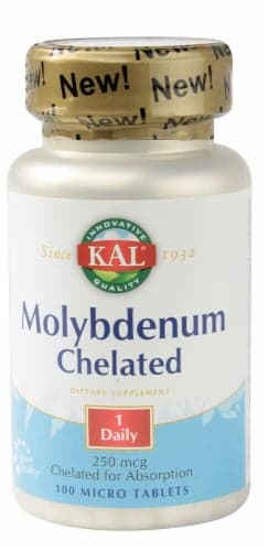 Kal Molybdenum Chelated Tablets 250 Mcg