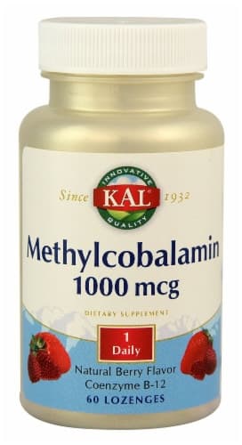 Kal Methylcobalamin Berry Lozenges
