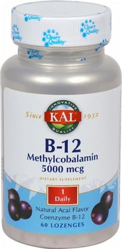 Kal B-12 Methylcobalamin Natural Acai