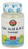 Kal  Folic Acid And B-12 Lemon Lozenges