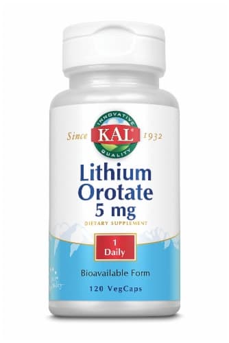 Kal Lithium Orotate Vegcaps